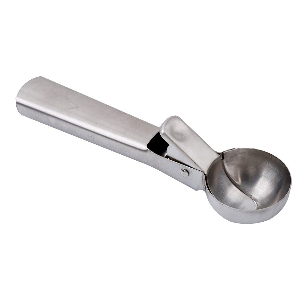 Myhouse Stainless Steel Ice Cream Scoop Fruits Digging Scoop Kitchen Utensil