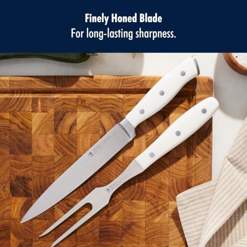HENCKELS Forged Accent 2-pc Carving Knife Set, Razor-Sharp, White Handle - image 5