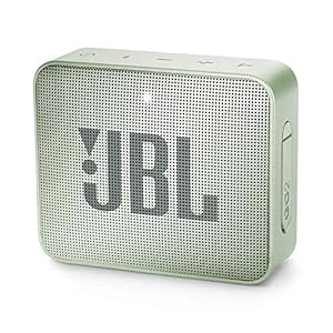 JBL GO 2 Waterdichte Draagbare Bluetooth Speaker, Met Handsfree-Functie, Tot 5 Uur Gebruiksduur, 88,6 x 3,1 x 7,1 cm, Mint