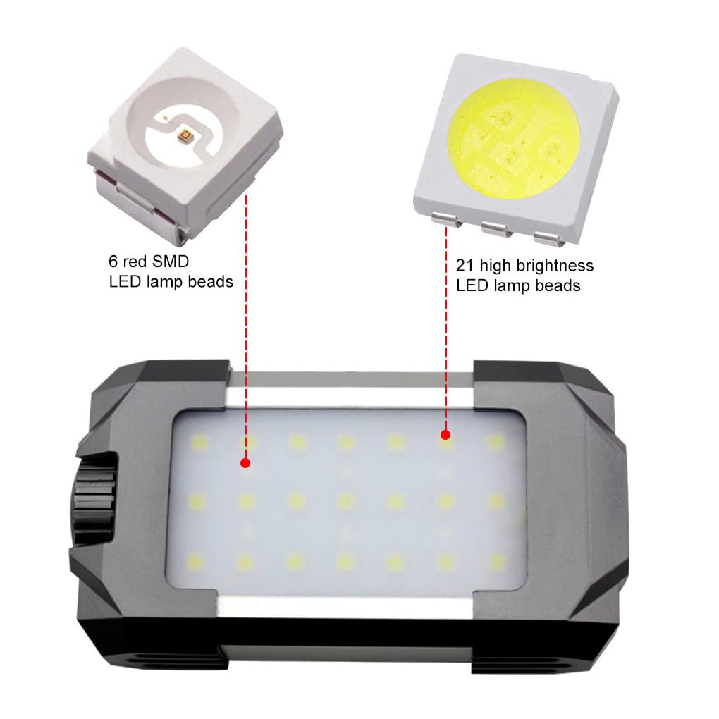6000 mAh lampa kempingowa jasna lampa ładowalna regulowane światła awaryjne latarnia wodoodporna wiszący namiot na zewnątrz wędrówki