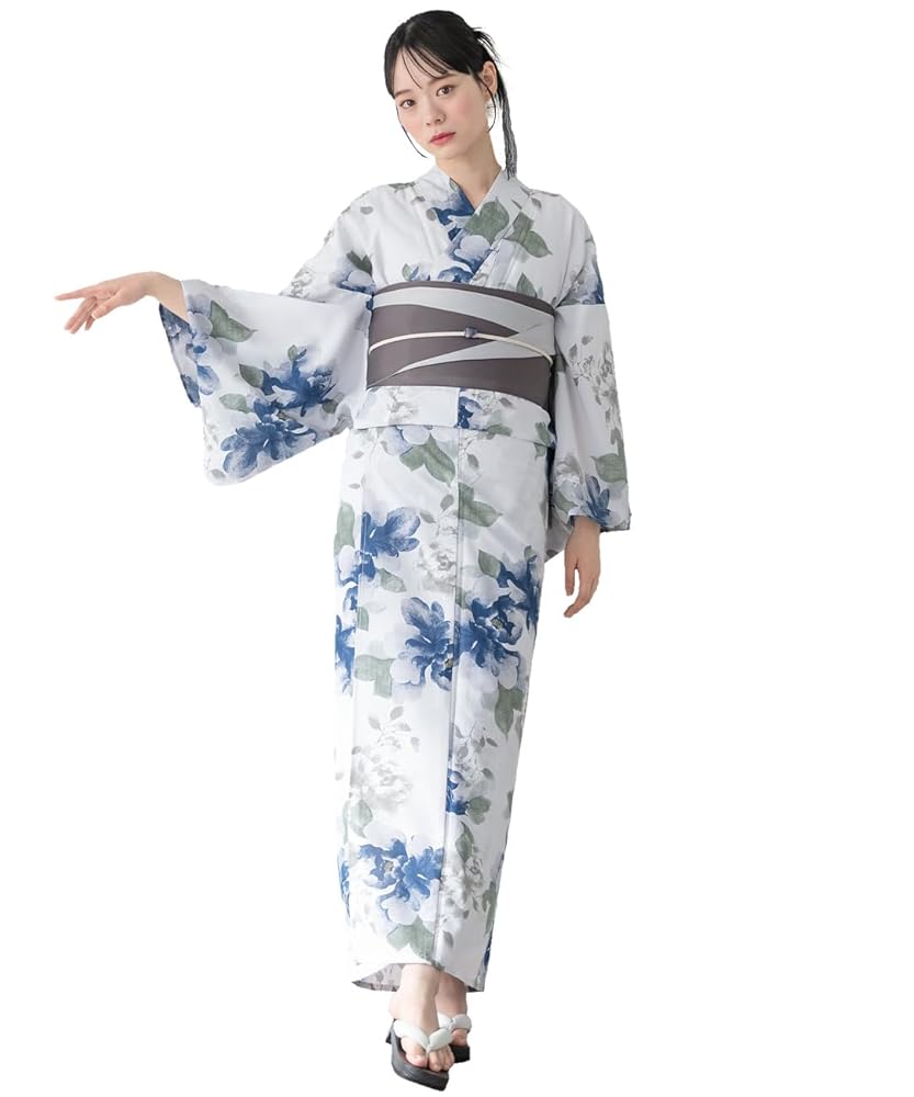 Amazon | [SOUBIEN] ソウビエン 浴衣 3点 セット floro