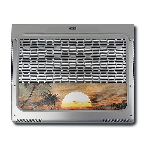 Image of MightySkins Glossy Glitter Skin Compatible With Alienware X16 R1 (2023) Full Wrap Kit - Tropical Sunset | Protective Durable High-Gloss Glitter Finish | Easy To Apply & Change Styles | Made in the USA