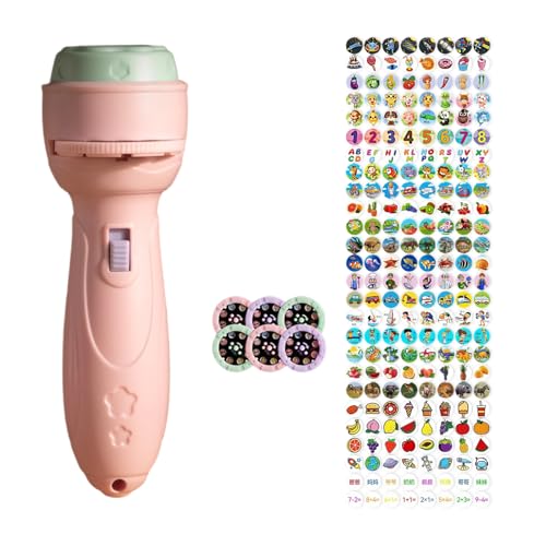 インタラクティブ子供プロジェクター懐中電灯ポータブル学習おもちゃディスク 48 写真ランプ安全な非毒性教育