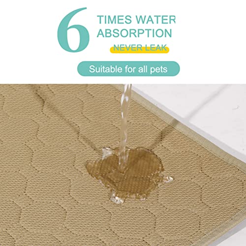 KAJIA Almofadas de xixi laváveis para cães Almofadas de xixi reutilizáveis para cachorros Esteiras a