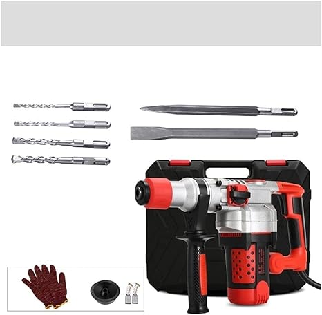 Amazon Co Jp 強力なインパクトドリル 電気ハンマー ホームプロフェッショナルコンクリート工業用グレード Color Heavy Duty With Dril Diy 工具 ガーデン