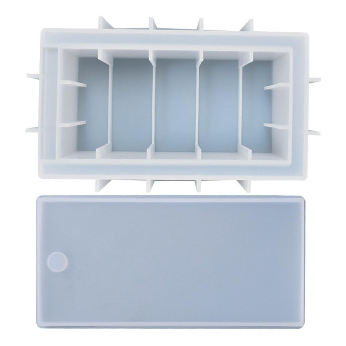 Moule silicone résine boîte rangement pour ranger vos bijoux et loisirs créatifs