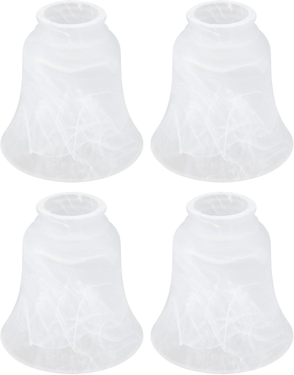 DOITOOL Ceiling Light Fixture Round Lamp Shade Flush Mount Ceiling Light Frosted Glass Cover