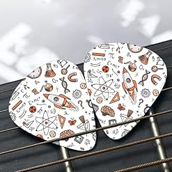 Lot de 12 médiators scientifiques pour guitares acoustiques électriques et acoustiques - Les Beatles, Paul McCartney, John Lennon, RIngo Starr, George Harrison Lot de 12 médiators scientifiques pour guitares acoustiques électriques et acoustiques – Image 7