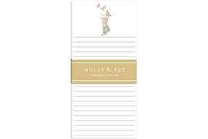 Punch Studio Molly & Rex Pet Park Corgi Magnetic List Pad, 100 Pages (32630)