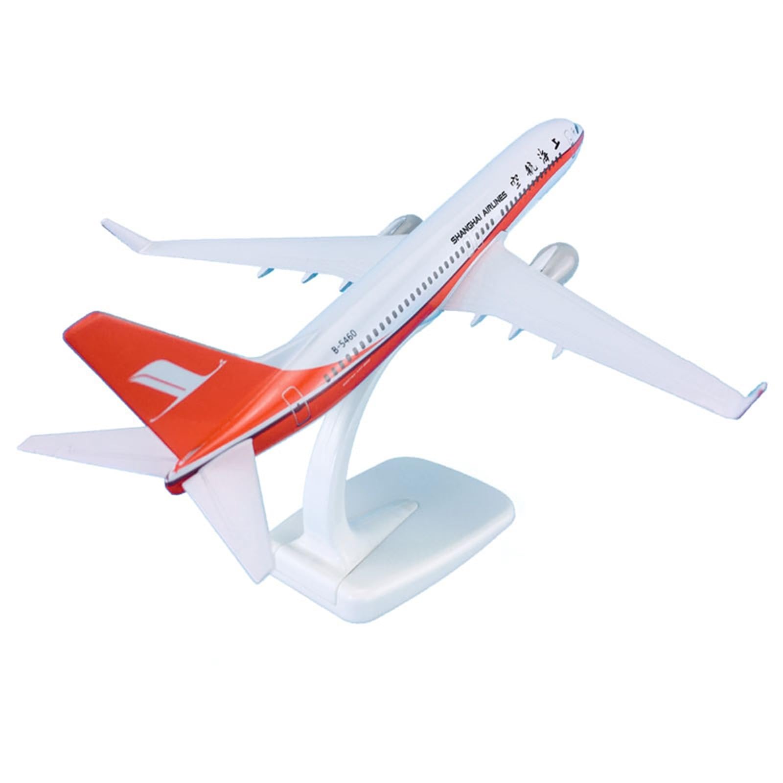 Aviones de fundición a presión Boeing B737-800 de Shanghai Airlines, regalo para maquetistas 8