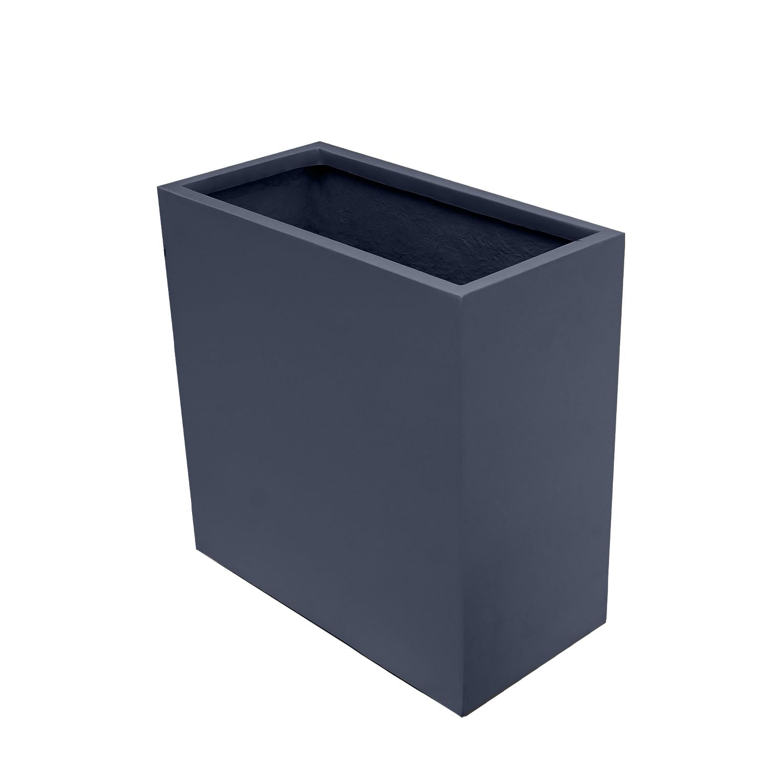 JP PLANTERS 12" Rectangle Fiberglass Trough Planter 24” L x 24” W x 12 ...