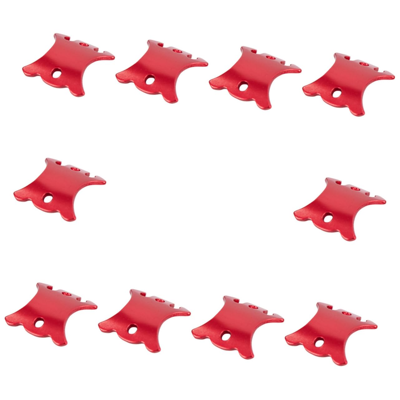 BESTonZON Boucle De Corde À Vent Ajusteurs De Corde Résistants À l'usure Bloqueurs De Cordon Cordes Bloqueurs De Cordon Accessoires De Support Multifonctions Tente Légère