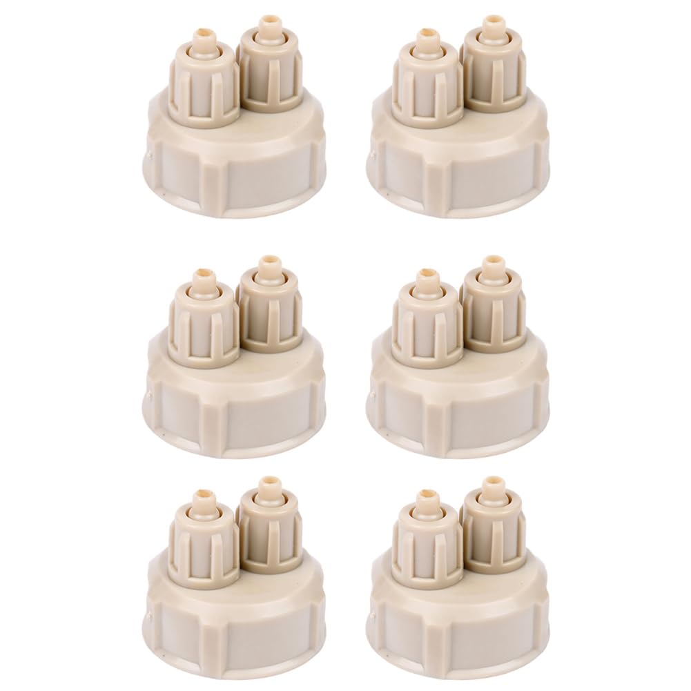 WADORN CO2 Generator Flaschenverschlüsse 8er-Set - Für Aquarien Pflanzen
