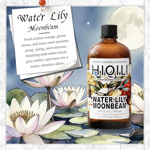 HIQILI 30ML Bergamot & 150ML Water Lily Moonbeam miniatura 4