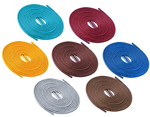 Image of BB BROTHER BROTHER (7 Pairs Colored Oxford Dress Shoe Laces | Shoe Strings