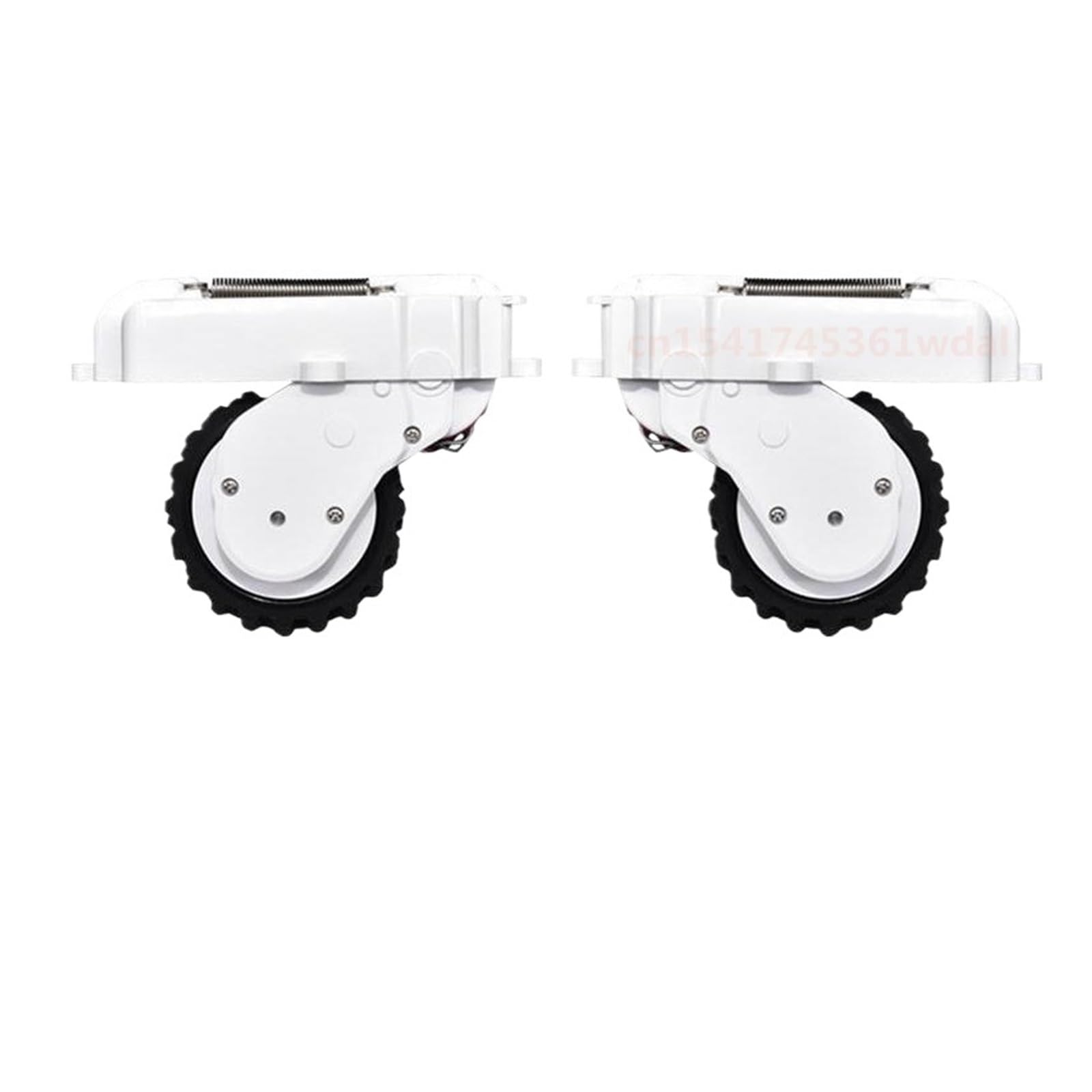 Staubsaugerräder, Kompatibel Mit Xiaomi, Mop Pro Robot Mop-P Ersatzrad, Roller(White L and R Wheel)