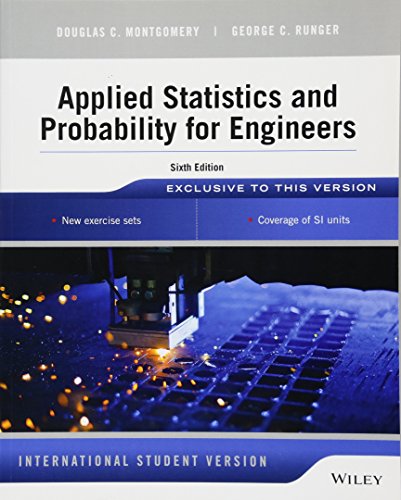 Applied Statistics and Probability for Engineers view 2