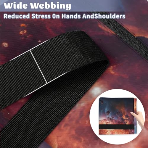 Bright Galaxy Extra Large Moving Bags Heavy Duty Storage Bags Glitter Galaxy Cloth Wrap Around Handles Double Zipper Reusable Convenient Foldable Storage Tote for Travel Camping Space Save4