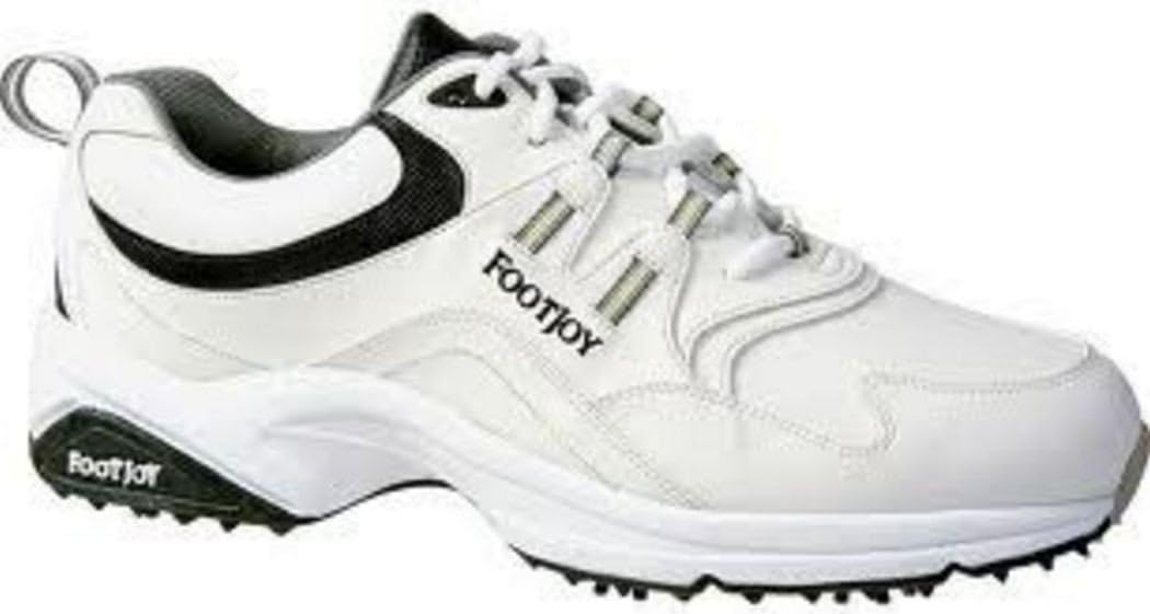 FootJoy Men's GreenJoys White Synthetic 45335 Golf Shoes 9.5 M US