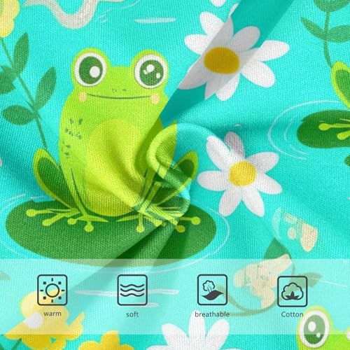 Cotton Toddler Underwear Floral Cute Cartoon Frogs Summer Floral Panties Little Girl Personalized Undies Kids Briefs 2t3