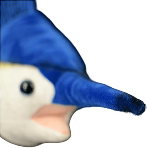 Miniatura 6 de FRANKIEZHOU Peluche de pez espada de simulación, pez vela, juguete de peluche, juguete suave, juguetes de peluche, juguetes de peluche, regalos para