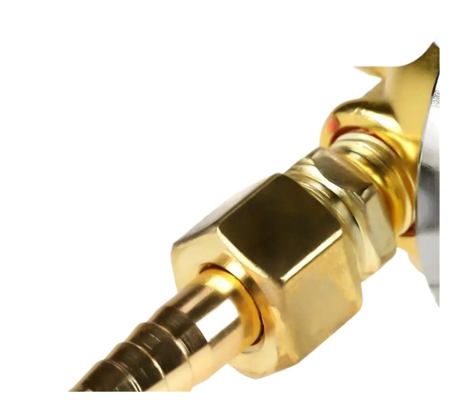 Vmvud One Color Welding Weld Gauges Pressure Reducer Valves Co2 Argon Gas Regulator Flowmeter Carbon Dioxide Heated Pressure Gauge
