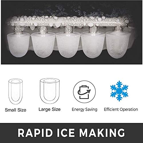 Dispensador automático de hielo 12-15KG, máquina mostrador miniatura 3