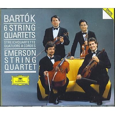 Bartok: 6 Streichquartette Emerson String Quartet