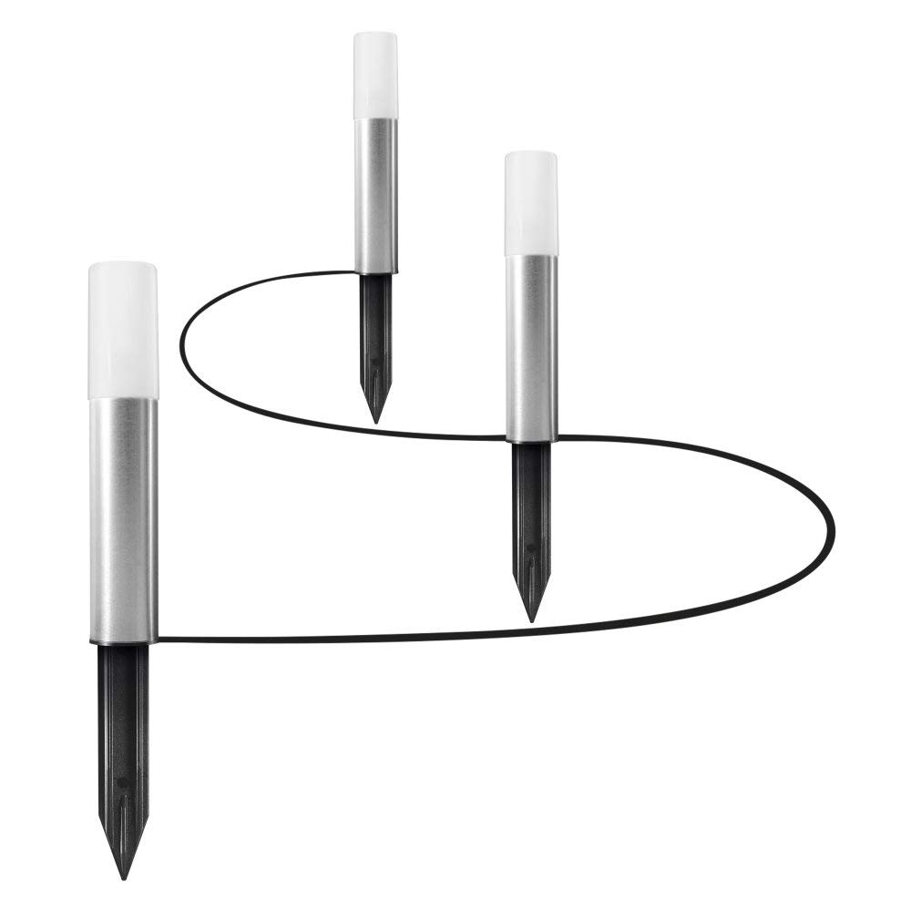 LEDVANCE Oprawa oświetleniowa ogrodowa typu smart LED: for uziemienie, SMART+ GARDEN POLE / 1,90 W, 220…240 V, RGBW, 3000 K, materiał: stainless steel, IP65