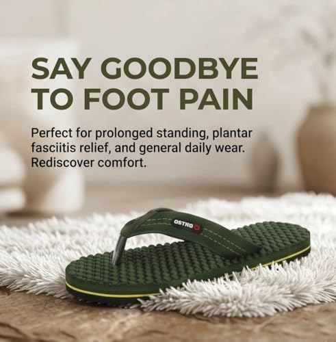 Image of ORTHO JOY House Slipper for Women's Care | Orthopaedic | Diabetic | Acupressure | Comfortable | MCR | Flip Flop Ladies and Girl's Home for Daily Use
