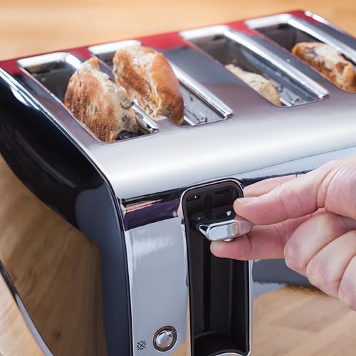 Judge 4-Slice Multipurpose Toaster Toaster with Defrost, Reheat, Auto Pop-Up and High Lift in Gift Box 1550W - 2 Year Guarantee - Image 3