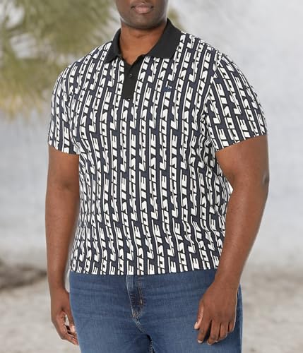 Lacoste Men's Sport Movement Polo Shirt Two-Tone Printed3