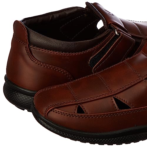 Image of WALKAROO WF6255 Mens Roman Sandals for formalwear and regular use