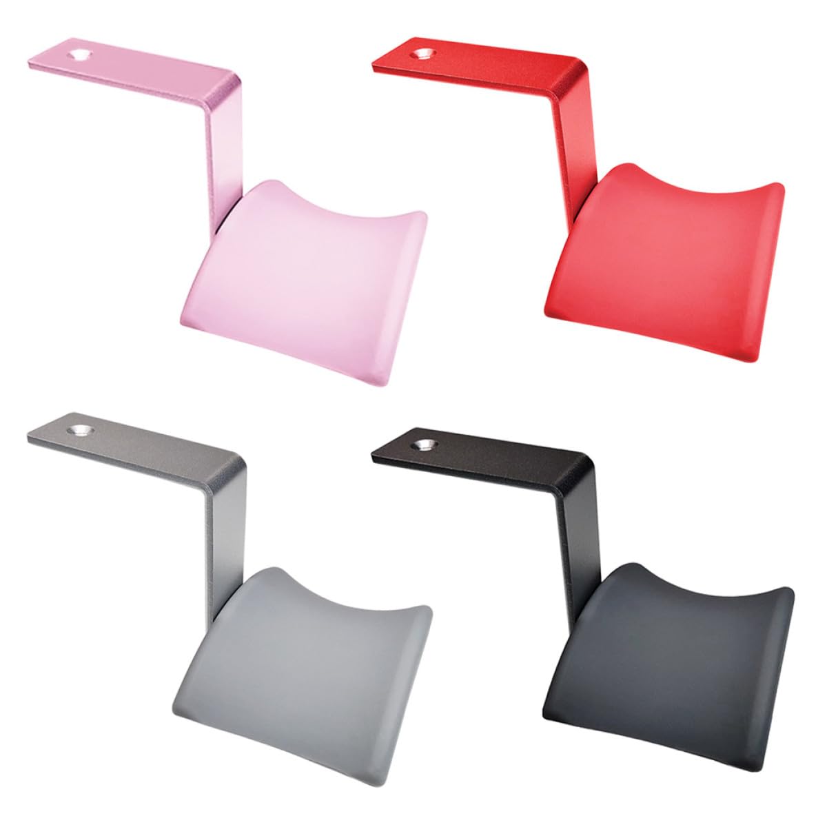 Gancio Da Scrivania Per Cuffie In Metallo Nero – Supporto Resistente Anti-Graffio, Fissa Cuffie Grandi E Piccole, Ideale Per Casa, Scuola E Cyber Café - 6