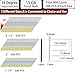 HW HAMWOO 15 Gauge DA Angled Finish Nails,34-Degree,Galvanized Assorted Size Project Pack,for Pneumatic,Electric Angled Finish Nailer(2-1/2