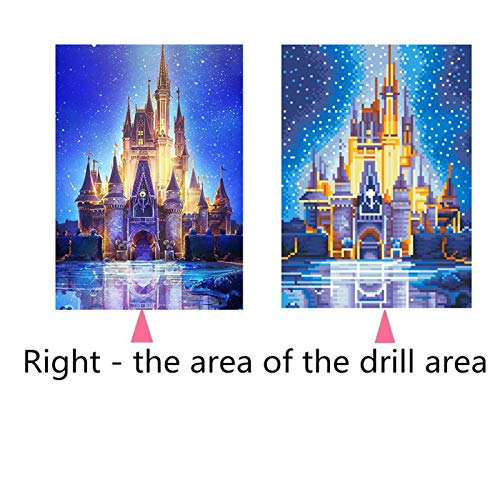 Kit de pintura 5D com cristais Ajcoflt, 30 x 40 cm