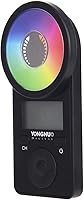 Vista 5 de YONGNUO YN360III PRO 3200K-5600K LED Video Ice Light con YN360 Softbox, 2.4G Control Remoto Touch, RGB Full Color CRI 95+ App Support