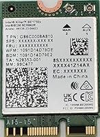 Intel Killer BE200 1750x &amp; BT 5.4 Wi-Fi 7 Card with M.2. pcie Key E Interface for Intel Processors Single Pack. Ultra Low Latency Ideal for Gaming., white/Green