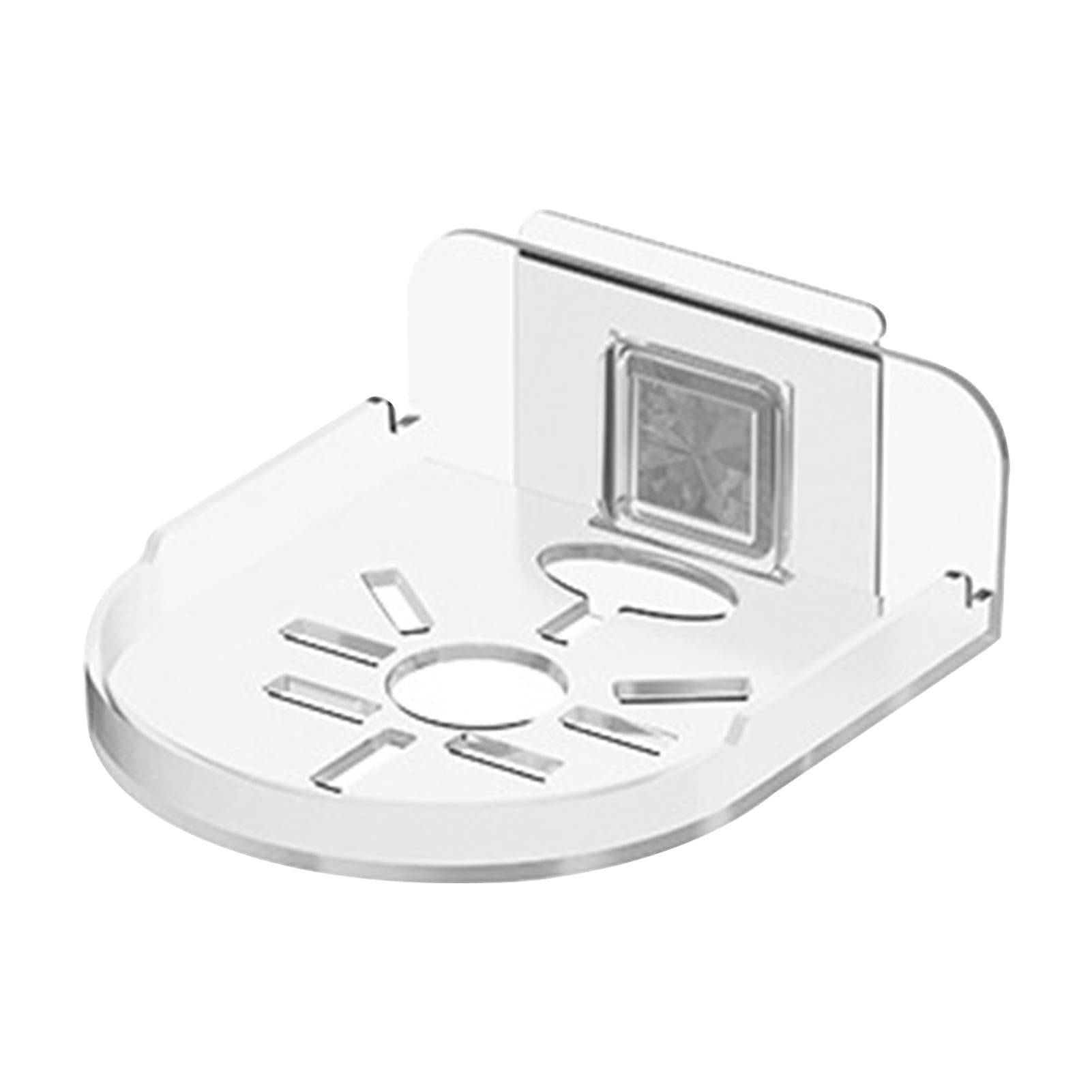 Mawma Transparent Camera Wall Bracket | Traceless Wall-Mounted Storage Rack | Wall Ceiling Mount Bracket Holder For Camera | Small Adhesive Floating Bathroom Shelves
