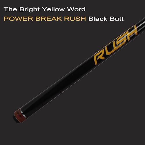 Miniatura 4 de Heavy Hitter Jump Break Taco de Billar 20oz 21oz 22oz 23oz Taco de Billar de 3 Piezas Punta de Baquelita Extra Dura para Roturas Explosivas y Saltos