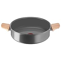 Lagostina Vivissima, Casseruola Semifonda Antiaderente 24 cm con Due Manici