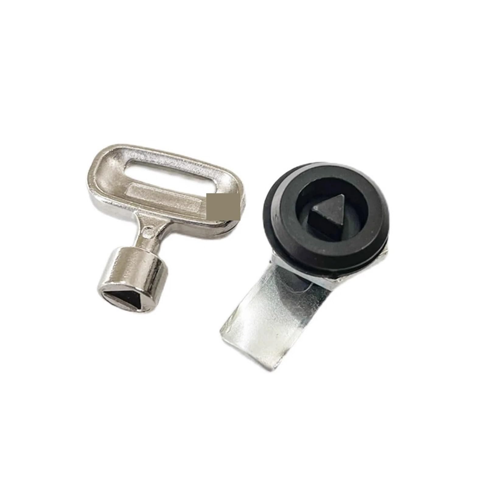Ntbpeyzvqf Triangle Black Ms845-2 Inner Triangle Lock Cylinder Small Tongue Industrial Machinery Equipment Ms845-1 1Pcs(Triangle Black)