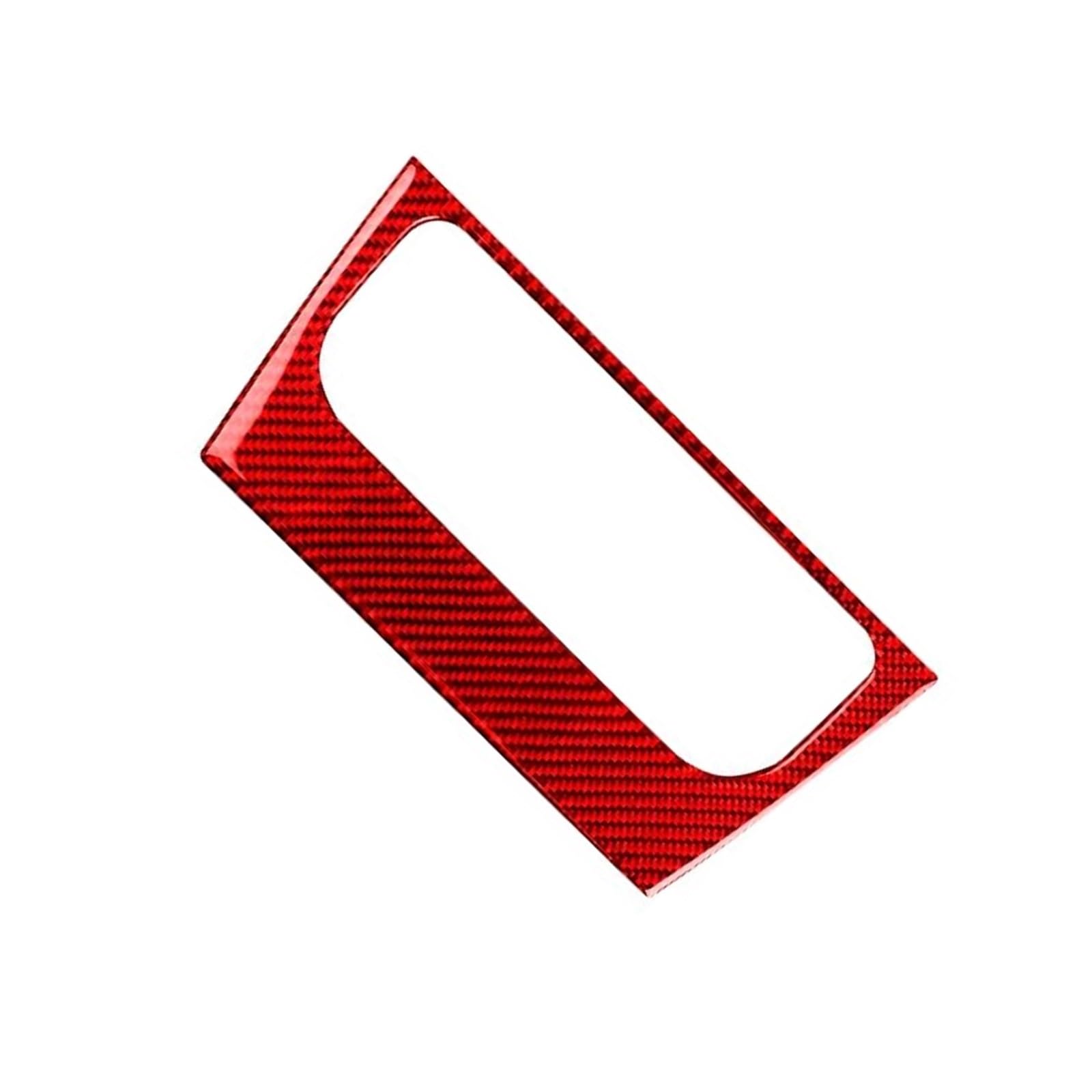 Car Interior Mouldings Car Accessories Air Conditio Button Switch Panel Decoration Sticker for VW for Golf 6 GTI R MK6 2008-2012(Red Carbon Fiber)