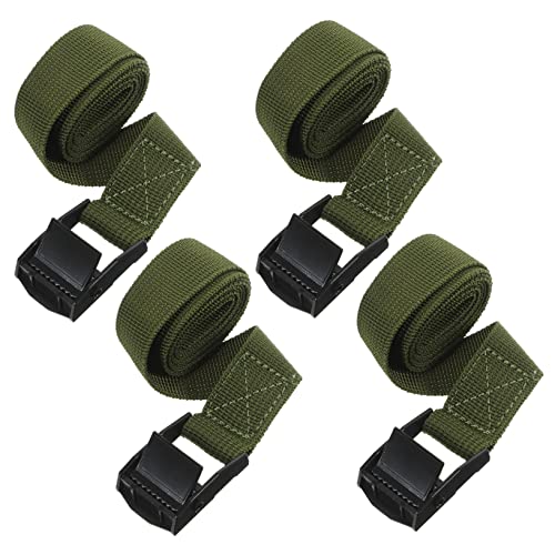 4pcs Camping Utility Belt Quick Release Strap Duty Belt for Men Outdoor Supplies