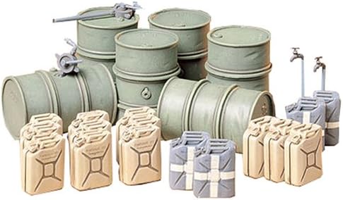 Tamiya Models German Fuel Drum Set