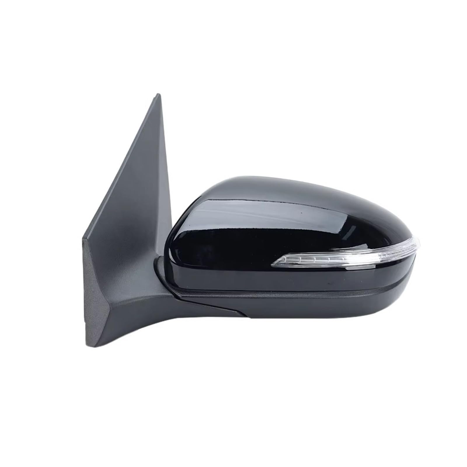 Außenspiegel Für Hyundai Für I20 Für MK2 GB IB 2015-2020 Schwarz Manuell Klappbares Autozubehör 5-polige Rückspiegelmontage Außenspiegel-Baugruppe(1pc left Black)