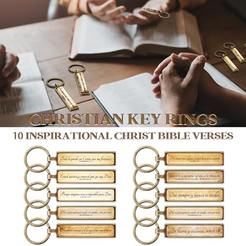 Image of Fumete Fathers Day Christian Gifts for Church Spanish Christian Keychains Regalos Para El Dia Del Padre Llavero Cristiano