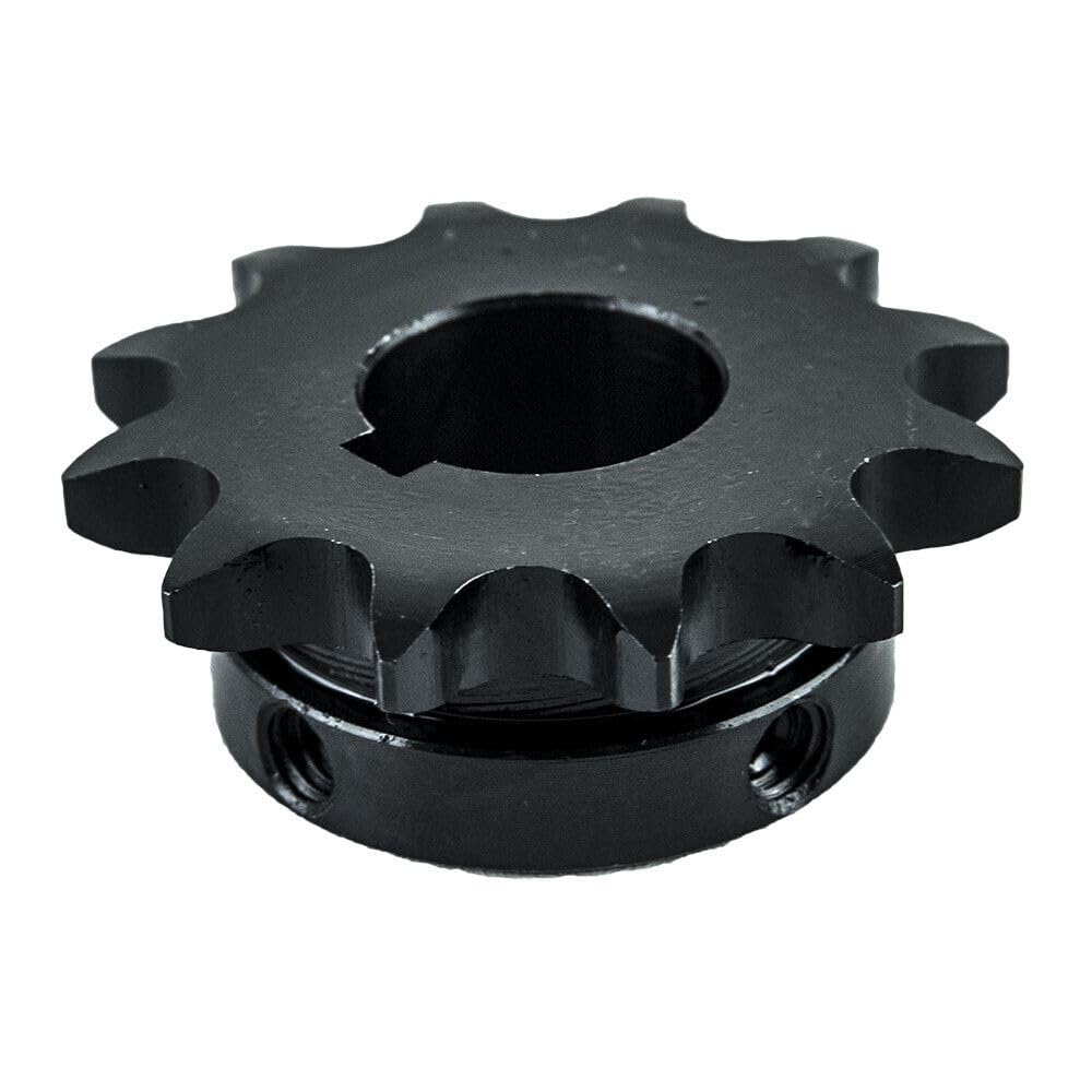 Jeremywell Piñón 50B12T-1" agujero 12 dientes tipo B para cadena de rodillos 50