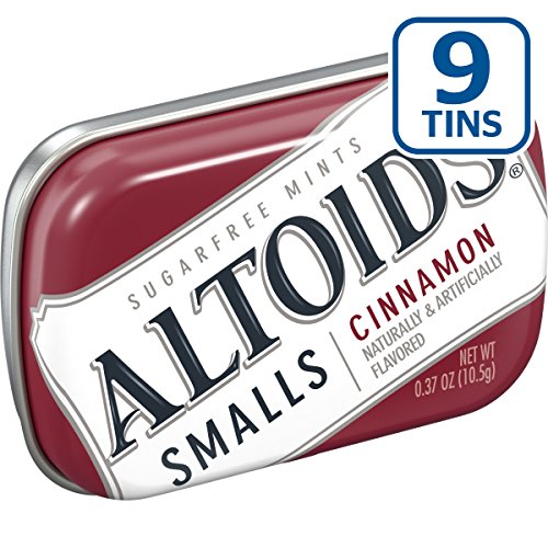 Altoids Smalls Cinnamon Sugarfree Mints 0.37 ounce (9 Packs)