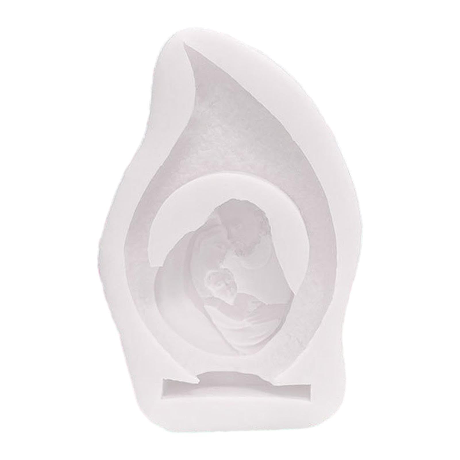 Moule Jésus # Moules Jésus En Silicone Organique Pour Résine # Moule à Savon 3D God Savior Western God Modeling Pour Cire De Paraffine Cire Bougies En Cire D Abeille Savon Chocolat 2473807631 Ml
